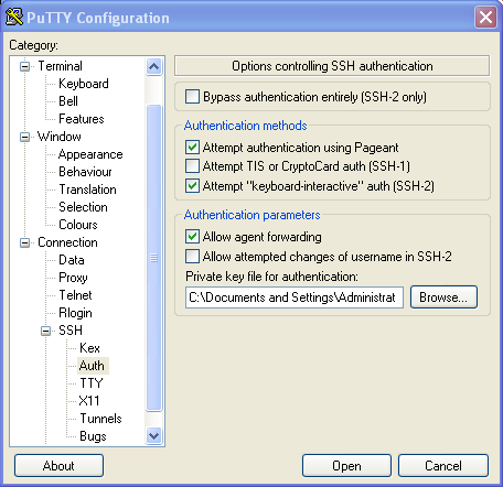 Set Up SSH Port Forwarding in Putty - Ex Libris Knowledge Center